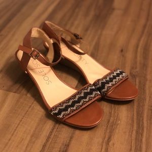 Sole Society Beaded Sandals